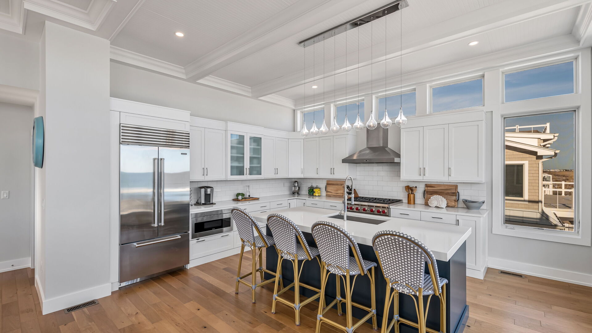 kitchen island front view