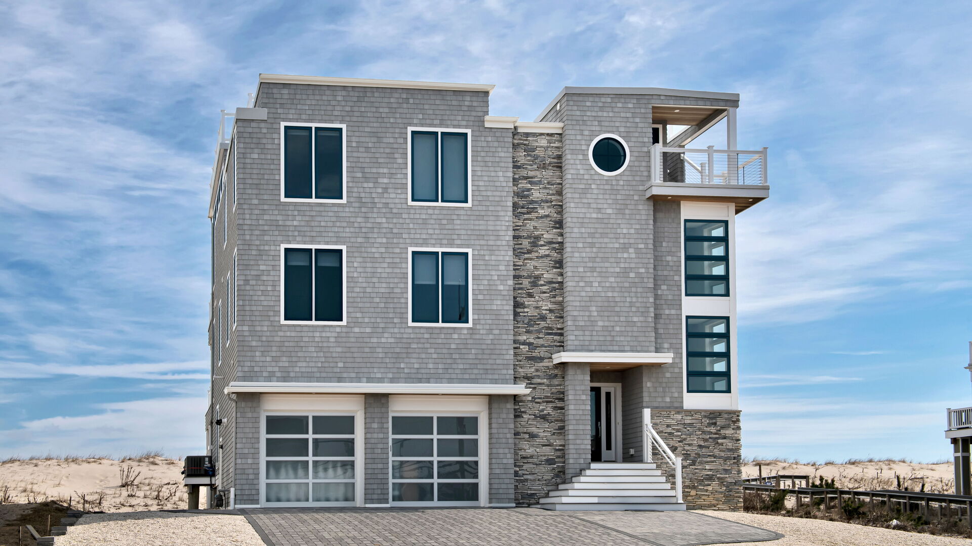 exterior front facade angle