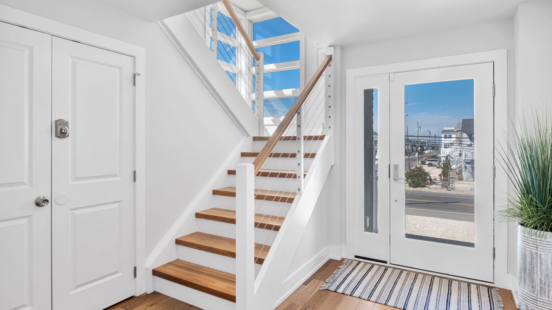 foyer stairs front door