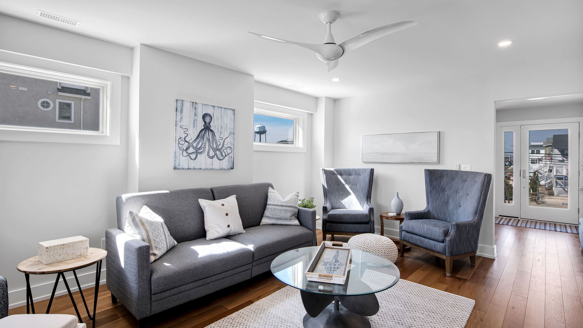 living room wide angle