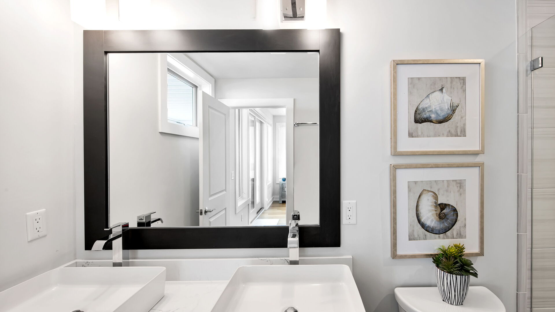 master bathroom double vanity